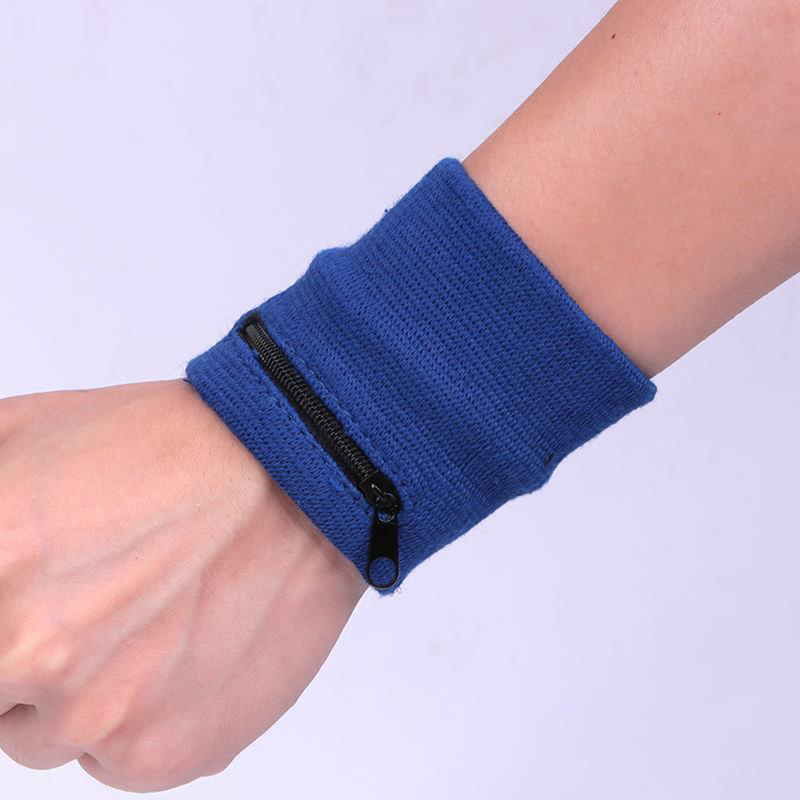 Sports Wristband With Zipper P - đánh giá và giá Sweat Band Wrist