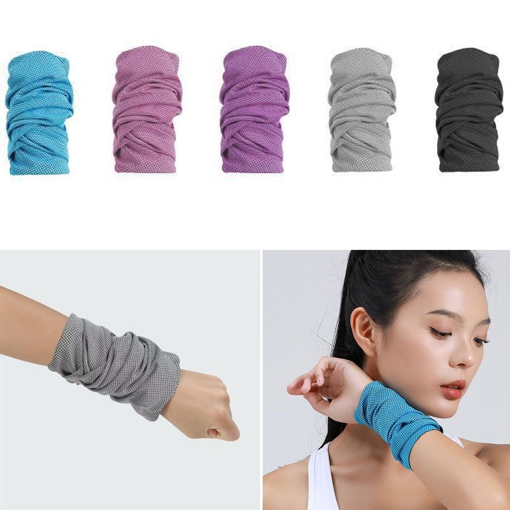 Portable Polyester Fiber Sport - đánh giá và giá Sweat Band Wrist