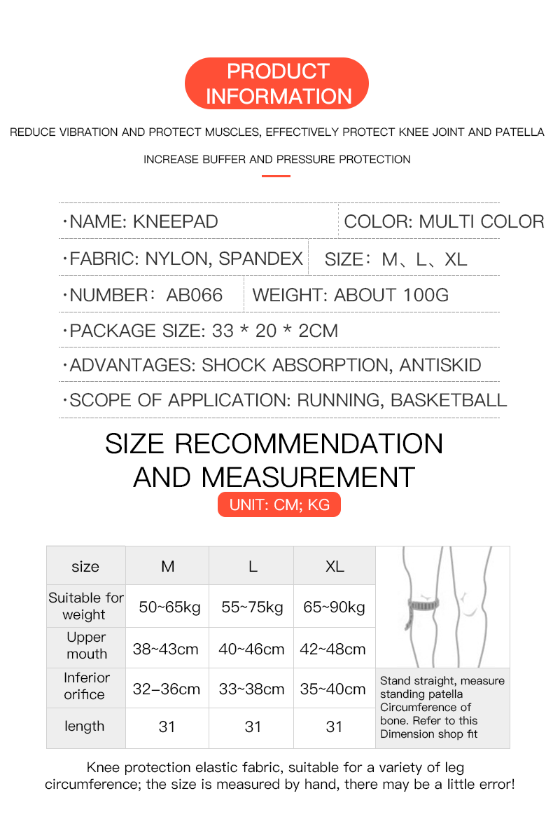  Elastic Silicone Knee Brace N - đánh giá và giá Running Gear Knee