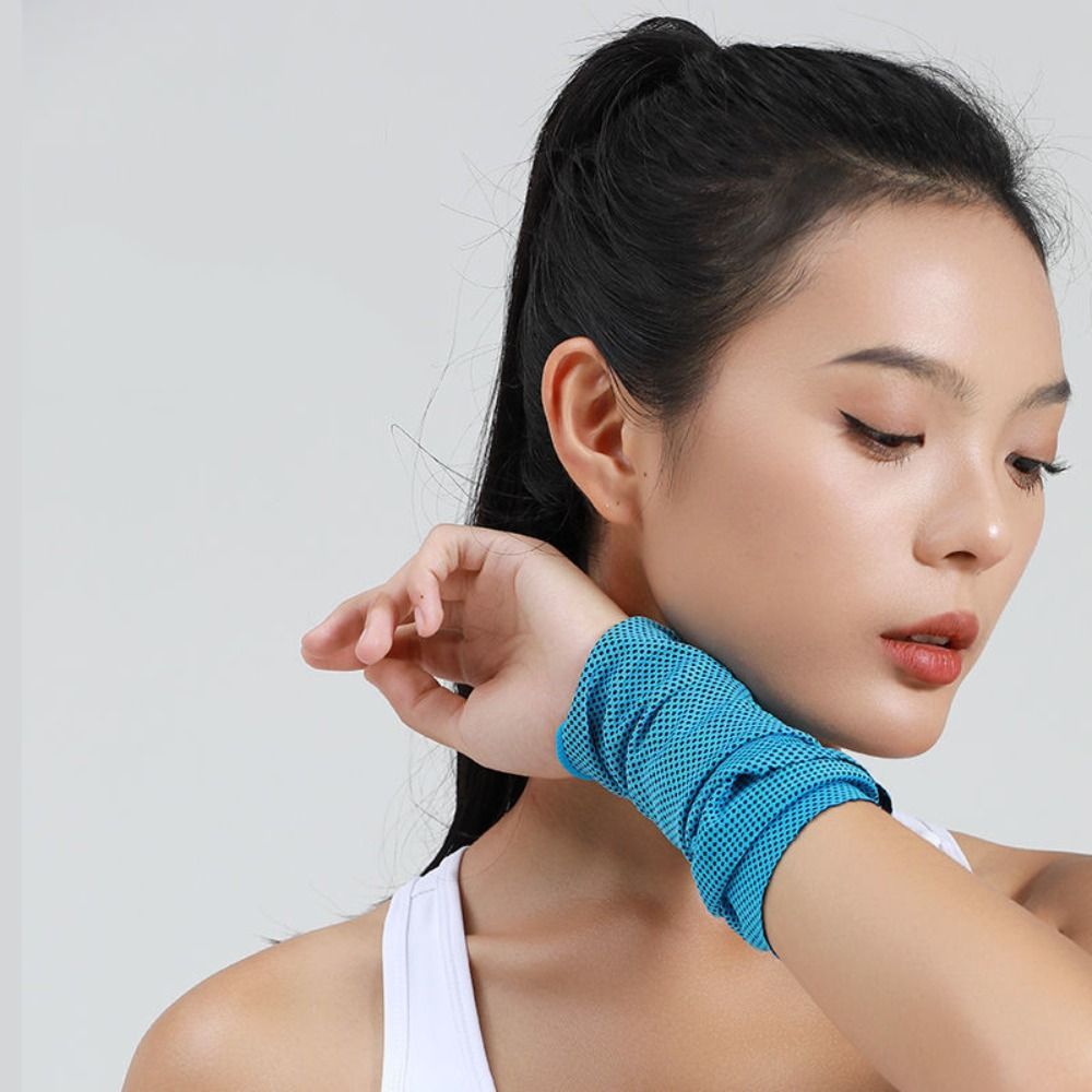 Polyester Fiber Sports Wrist S - đánh giá và giá Sweat Band Wrist