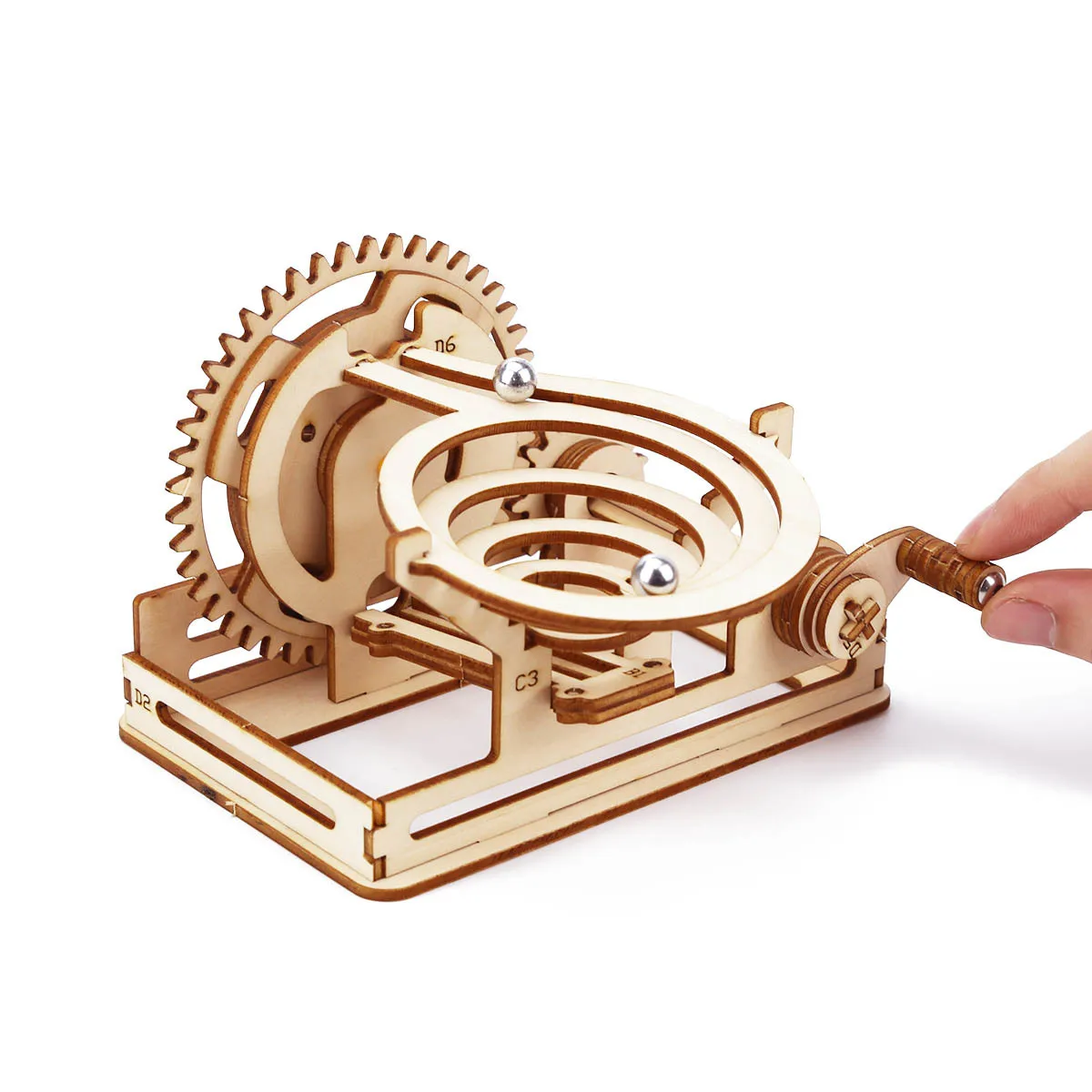 DIY Mechanical Iron Ball Maze  - đánh giá và giá Running Gear On