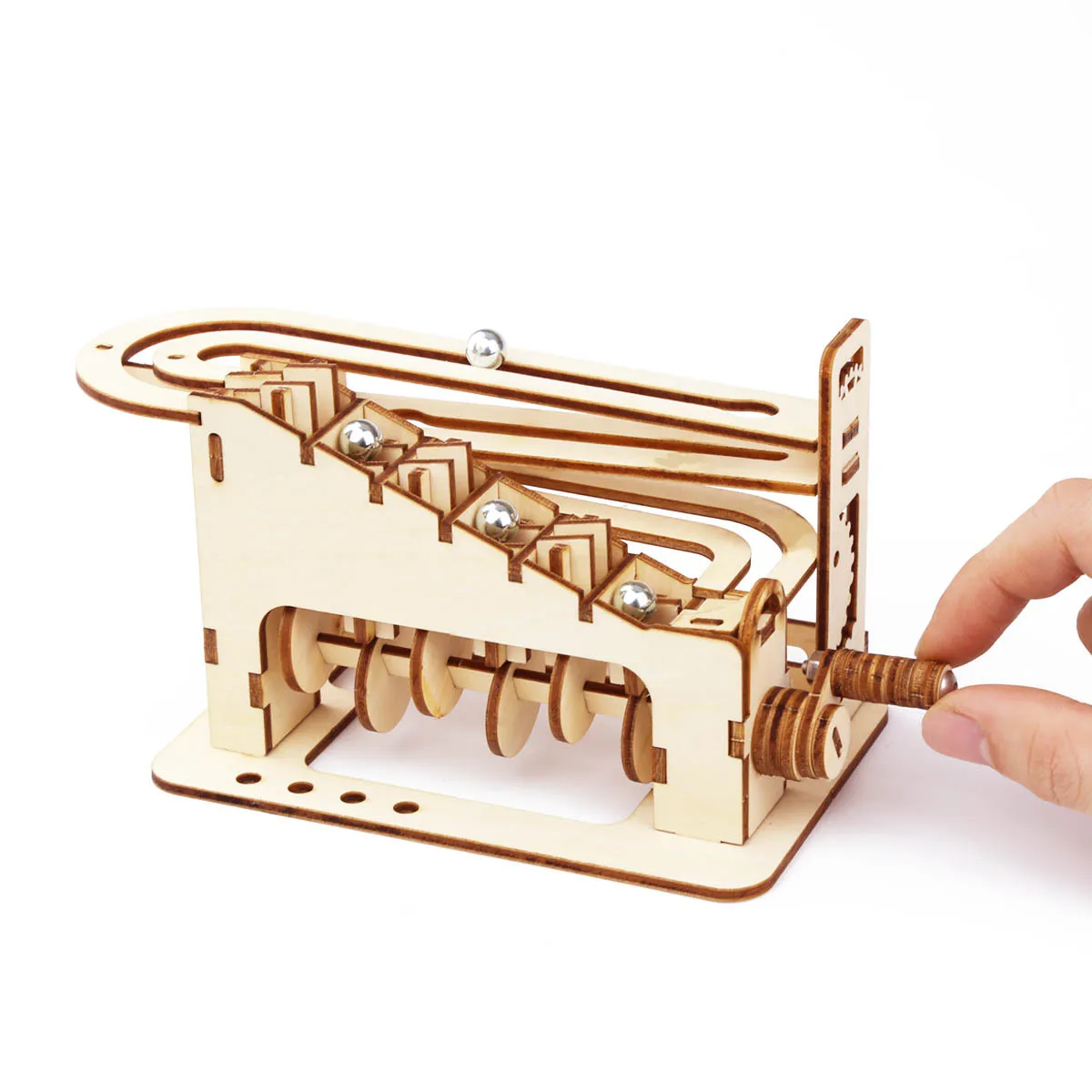 DIY Mechanical Iron Ball Maze  - đánh giá và giá Running Gear On