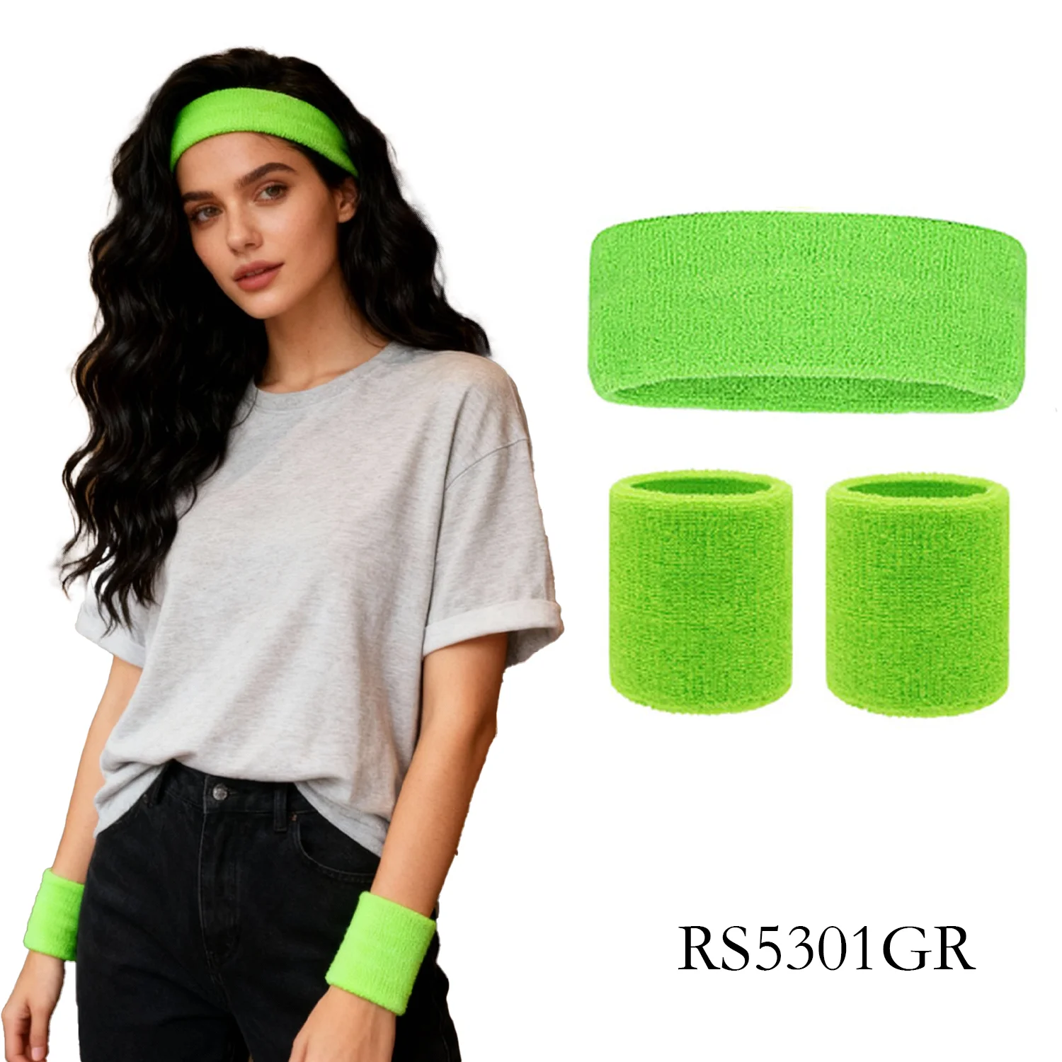Multi-Color Terry Wrist Sweatb - đánh giá và giá Sweat Band Wrist