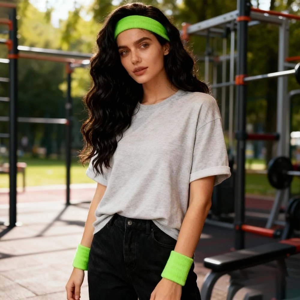 Multi-Color Terry Wrist Sweatb - đánh giá và giá Sweat Band Wrist
