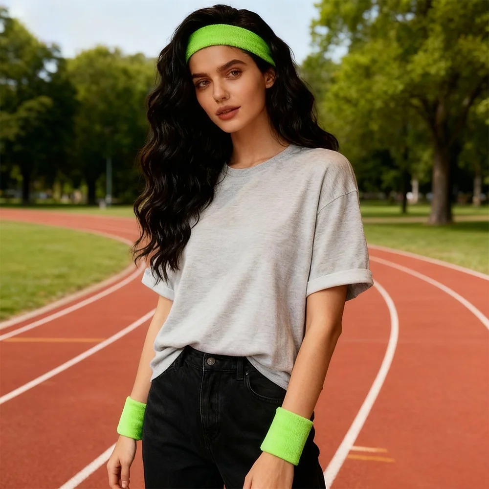 Multi-Color Terry Wrist Sweatb - đánh giá và giá Sweat Band Wrist